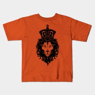 Tribal King Lion Kids T-Shirt